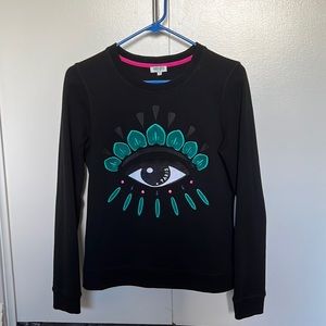 Kenzo Evil Eye embroidered sweatshirt